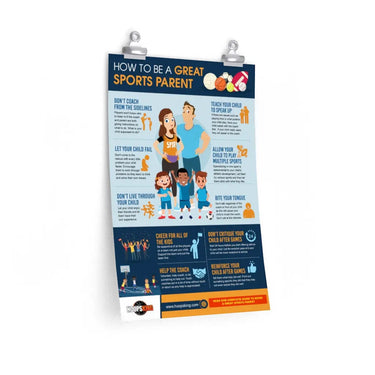 How to Be a Great Sports Parent Poster HoopsKing